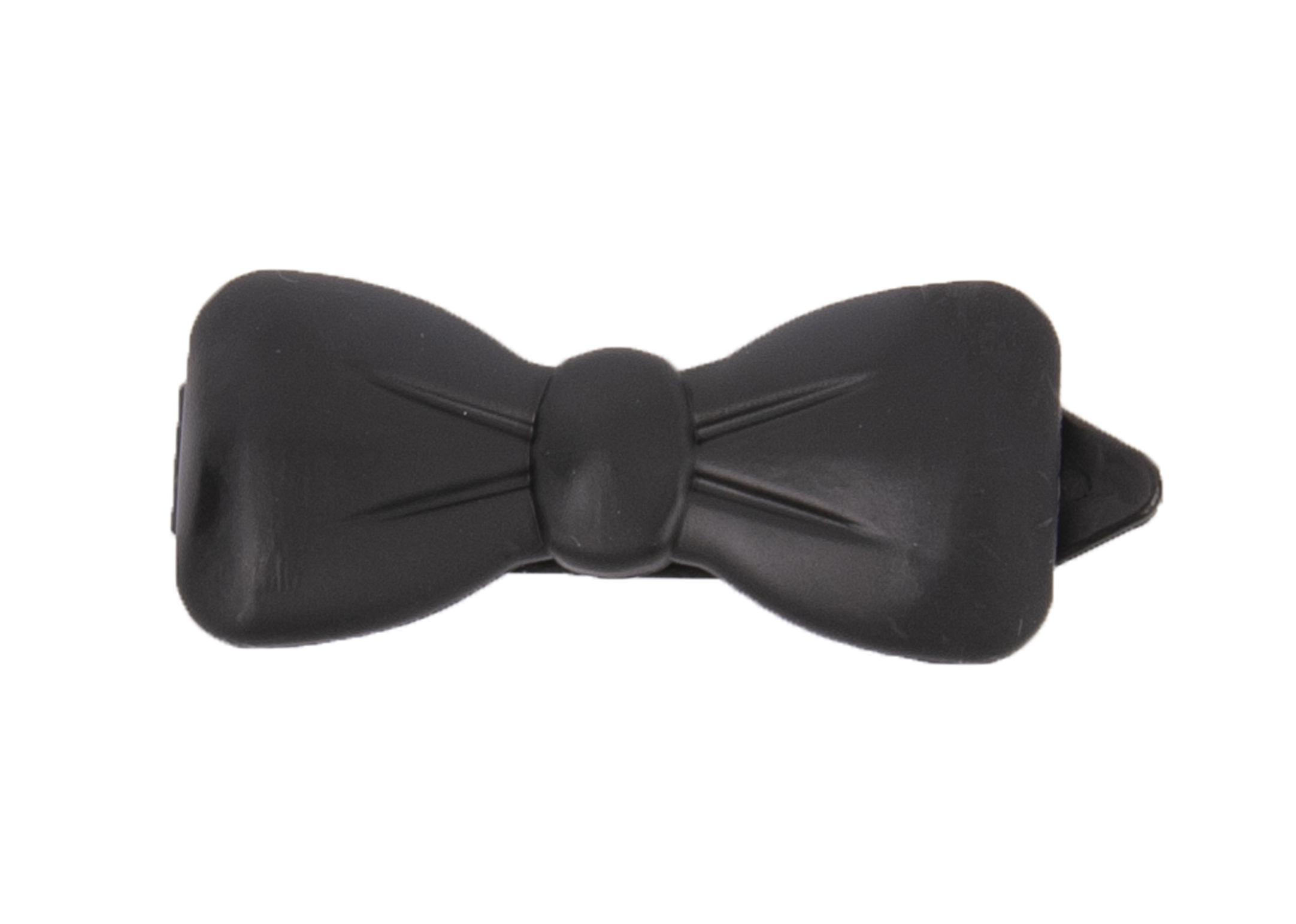 Plastové mašle 3,5 cm - černé