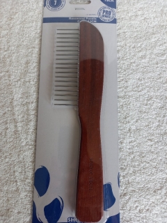 ST Dřevěný hřeben na pudly 23 cm 
