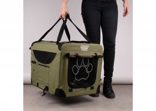 Kenelka skládací box XL 82x58x58 cm - khaki