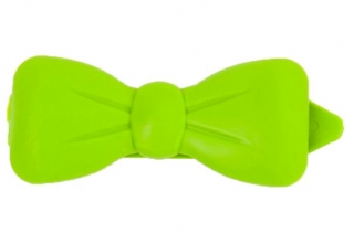 Plastové mašle 3,5 cm - zelené