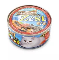 Princess Premium Zest -kuře, tuňák a surimi 170 gr