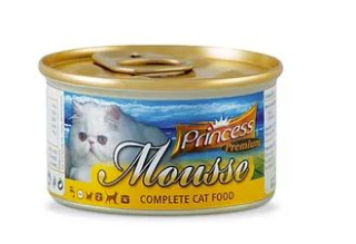 Princess Mousse - srdce a kuřecí játra 85 gr