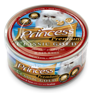 Princess Premium Gold - kuře, tuňák s rýží - urinary 170 gr